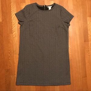 NWOT NY&C Black and White Textured Dress